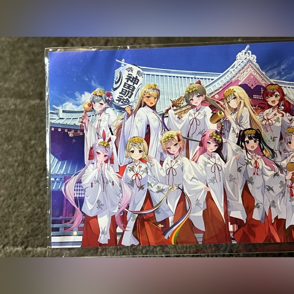 *6 for $10!* VSPO! Buisupo! Virtual eSports Project x Kanda Myojin VTuber Mask - Picture 3 of 8